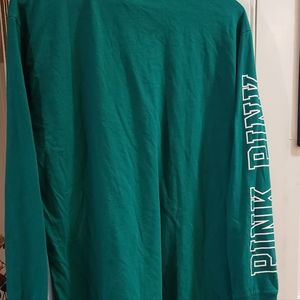 VICTORIA'S SECRET PINK CAMPUS TEE SHIRT